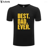 Men's T Shirts Dad Ever Letter Shirt Men Funny Cotton Short Sleeve Tshirt Novelty T-Shirt For Creative Tops Tees Father's Day Gift