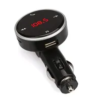 Fm Transmitter Car Wireless Bluetooth-compatible Fm Radio Modulator Kit Handsfree Car Charger Audio Car Aux Mp3 Music Player USB