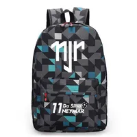 Neymar JR Canvas Backpack Men Women Backpacks Travel Bag Boy Girl School Bag For Teenagers Foot Ball RuckSack Mochila Escolar296h