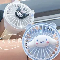 Children Mini Watch Fan Air Cooling Fan Portable USB Charging Removable Desktop Fan with Colorful Lights for Kids Gifts Outdoor