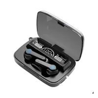 Headphones Earphones M18 Tws 5.0 2000 Mah Charging Box Wireless Bluetooth M17 M9 M10 Headphone 9D Stereo Sports Waterproof Earbuds Dhizh