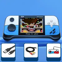G9 Handheld Portable Arcade Game Console 3.0 Inch HD Screen Gaming Players Bulit-in 666 Classic Retro Games TV Console AV Output With Controller