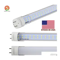 Led Tubes 4Ft T8 Lights Single Doubles Sides 18W 22W 25W 28W Light Replacement Regar Ac85265V Drop Delivery Lighting Bbs Dhhla