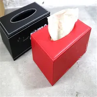 luxury design Tissue Boxes high quality home Napkin el leather car pumping box337U
