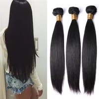 9A Brazilian Virgin Hair Bundles Deals Unprocessed Brazilian Straight Human Hair Extension Weft virgin hair bundles319G