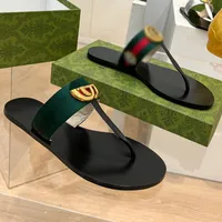2023 Luxury flat Designer sandals Multi color slipper Classic patterns and colors shoal leisure complete set of accessories Slides damen brand size 36-43