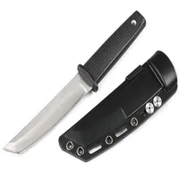 New Arrival 17T KOBUN Survival Stright knife Tanto Point Satin Blade Utility Fixed Blade Knives Hunting Tools 231x