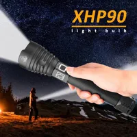 250000 Lumens Xhp90 Most Powerful Led Flashlight Usb Rechargeable Torch Xhp70 Hand Lamp 26650 18650 Battery Flash Light Y200727278q