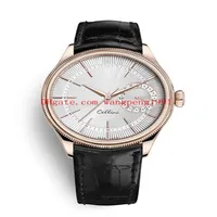 7 Colour High quality watch 39mm Geneve Cellini 50515 50519 Asia 2813 Movement Leather bracelet Automatic Mens Watch Watches157k