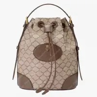 Дизайнерские пакеты с ковшой женская шнурки на плечах сумка G кошелек Diana Женская сумочка тота с верхней ручкой ковш