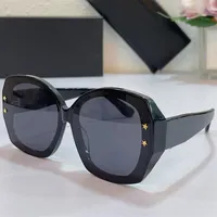 Mens or womens luxury sunglasses LM 68K fashion classic oval lens with four stars decoration shopping party outdoor anti-UV400 des272i