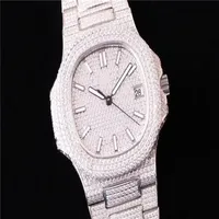 super 5719 montre DE luxe diamond studded watch Cal 324 SC automatic mechanical movement watches folding buckle designer watches270g