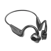 Headphones Earphones Vg02 Bone Conduction Earphone Sport Running Waterproof Wireless Bluetooth Headphone With Microphone Support T Dhpgv