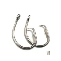 Fishing Hooks Wire Demon Perfect In Line Wide Gap Circle Hook Saltwater water For Tuna Catfish Bass And More Drop Delivery Spor Dhkcd