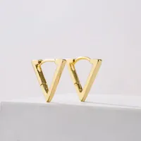 Hoop Earrings Mafisar Minimalist Gold Plated Geometry For Women With Charm Tiny Small Earring Girls Party Gift