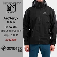 Mens Fashion Mens Coats Brand Hoodies Arcterys Designer Jacket Clothes 23 Beta Ar Men's Heavy Duty Waterproof Sweatshirt Gtx Pro 3l 2992 XYX4