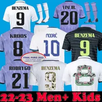 2023 Benzema Soccer Trikot 22 23 Fußballhemd Real Camavinga Madriden Alaba Modric Valverde Speical Camiseta Männer Kinder 2022 Uniformen Vini Jr Tchouamen