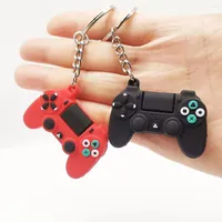 Keychains Fashion Key Holder Trinket Creative Video Game Handle Keychain Joystick Model Chain Ring For Men Jewelry