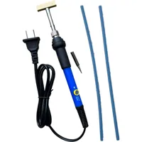 Top Soldering Iron Welding Gun Tool for pixel tool with Solder T-head Rubber strip for LCD Pixel Repair Ribbon Cable