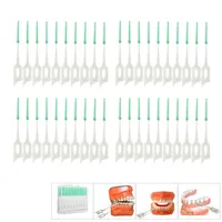 Adults Interdental Brushes Clean Between Teeth Floss Brushes Toothpick ToothBrush Dental Oral Care Tool PP TPE 40Pcs box Soft165o