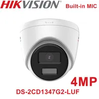 Camera DS-2CD1347G 4MP ColorVu MD 2.0 Fixed Turret Network Built-in Mic Human & Vehicle Detection Security