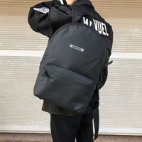 2021 Trendy men waist bags essentials bag Repeated line letter printing Men's school Backpack Book bumbag handbag304A