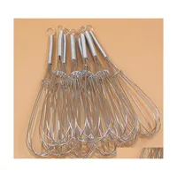 Egg Tools Tool Stainless Steel Whisk Kitchen Wire Balloon Milk Beater Drop Delivery Home Garden Dining Bar Dhyke