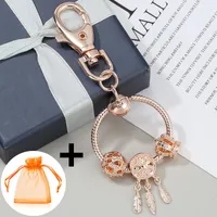 Keychains High Quality Crown Dream Catcher Charms For Women Bag Pendant Fashion Jewelry Car Key Ring Chains Drop
