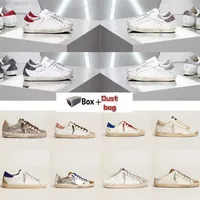 2023 Luxury Classic Sneakers New Release Casual Shoe Super Star Golden Sequin White Do-Old Dirty SHOES DesignerLW4B
