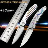 2020 wintersweet knife Knives Side Open Spring Assisted Knife 5CR13MOV 58HRC Stee aluminum Handle EDC Folding Pocket Knife Surviva3067