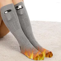 Sports Socks Heated Electric Thermal Insulated Heating For Men Women Battery Outdoor Riding Camping Hiking