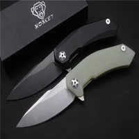 high quality MIKER folding knife blade440CStain black handle G10 outdoor camping hunting hand tools whole 234o