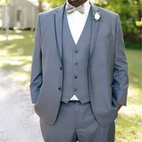 Men's Suits 2023 Tailor-Made Men's Suit Slim Fit 2 Pieces Groom Tuxedo Custom Blazer Prom Wedding Terno Masculino (Jacket Pants)