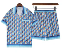 Casablanc-SSSシャツ2023新しいサーフィンレイジーウィンドシルクサテン長袖シャツメンズアンドレディースファッションブランドドレスシャツバラエティ