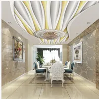 Simple creative 3D three-dimensional relief ceiling mural Art Painting Living Room Bedroom Ceiling Backdrop Wallpaper 3D2313