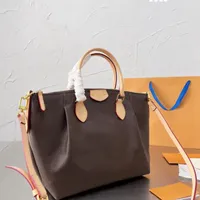 Designer bags the tote bag handbag Women Fashion Hot flower ladies Large PU luxury Leather shoulder purse female bags