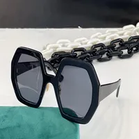 Summer Sunglasses For Men and Women Special chain style 0772 Anti-Ultraviolet Retro Plate Plank Full Frame fashion Eyeglasses Rand317e