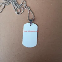 sublimation blank 3 5CM necklaces pendants transfer necklace pendant diy materials consumable 30pieces lot 0927268F
