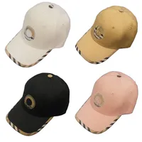 Casquette Designer Hat Luxury Baseball Cap Letter Plaid Blaid Ball Caps Caps Sports Style Travel Running Color Color Propositile Cap للرجال والنساء جدًا