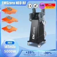 In DLS-EMSlim Hi-Emt Neo EMSZERO Machine 13 Tesla 5000w 2 4 5 Handle Rf Electromagnetic Building Muscle Stimulator