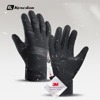 Sports Gloves Kyncilor Cycling Gloves Winter Touch Screen Motorcycle Gloves Outdoor Scooter Windproof Riding Ski Gloves Warm Bike Gloves 230323