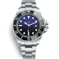 Mens Watch Automatic Mechanical Watch High Quality Basel Red SEA-DWELLER Stainless Steel 44mm Watch Waterproof 30M2454