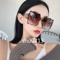 designer sunglasses For Women Special UV Protection Goggle Vintage big square Frame Top Quality Come With Package233c