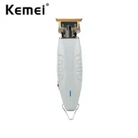 Kemei 1931 Professional T-Outliner Beard Hair Trimmer with T-Blade Mower for All-around Outlining Dry-shaving and Fading Cutter 22258a