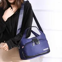 Evening Bags Shoulder Bag Nylon Summer Fashion Casual Pure Color Single Large Capacity Canvas Lady's Slanting