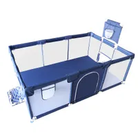 Baby Rail Kids Furniture Playpen For Children Large Dry Pool Baby Playpen Safety Indoor Barriers Home Playground Park For 06 Years 230322