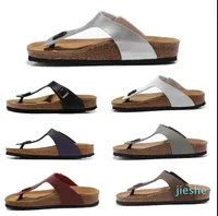 Birk Arizona Gizeh Slippers Suede Leather Slip On Slides Clog 2023 summer Men Women flats sandals Cork Mules unisex casual shoes
