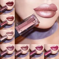 Lip Gloss Women Fashion Matte Metallic Waterproof Sexy Makeup Mositurizing Lipstick Lipgloss Cosmetic