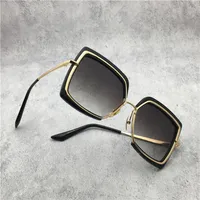 Fashion designer Sunglasses for women trend simple square shape glasses Summer Avant-garde Casual style top quality Anti-Ultraviol295O