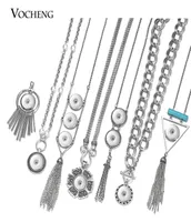 VOCHENG NOOSA Ginger Snap Charms Necklace for 18mm Snap Button Interchangeable Jewelry NN6379799828